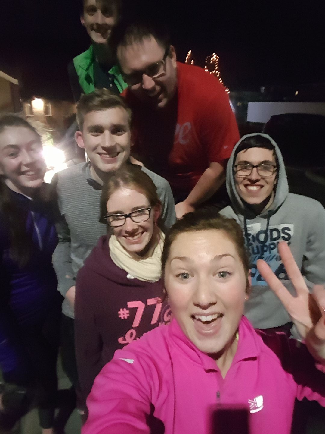 A diverse group of young people together, representing belonging and community